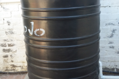 Pool backwash tank Albert