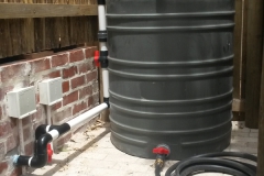 Pool backwash tank Berram